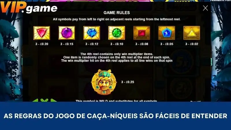 As regras do jogo de caça-níqueis são fáceis de entender