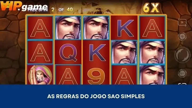 As regras do jogo são simples