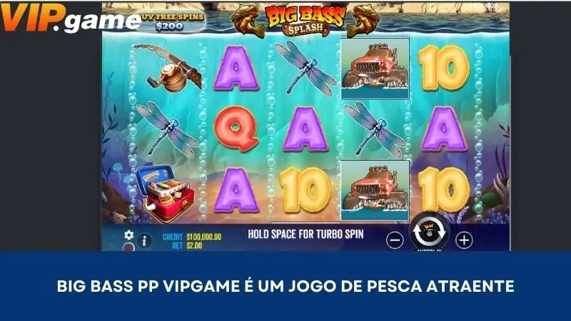 Big Bass PP VIPGAME é um jogo de pesca atraente