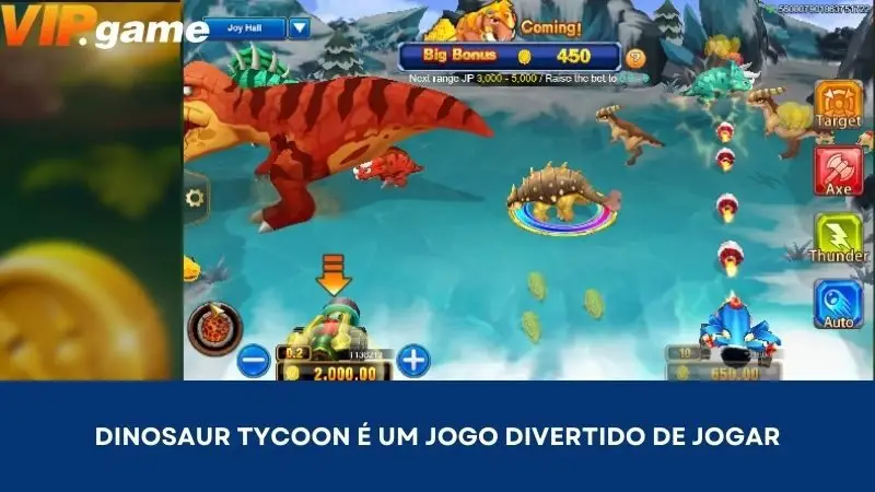 Dinosaur tycoon é um jogo divertido de jogar