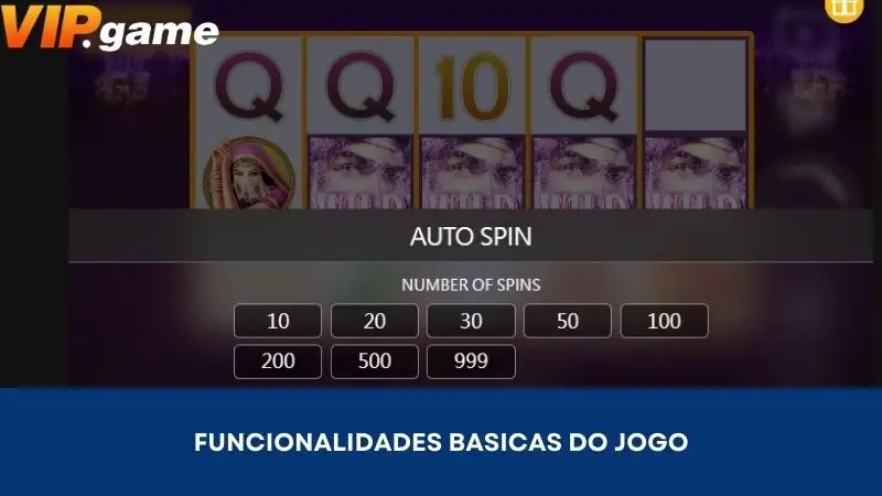 Funcionalidades básicas do jogo
