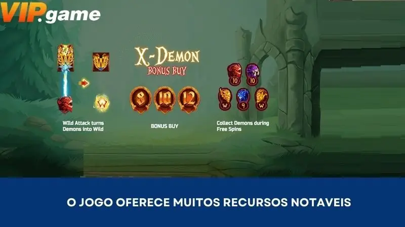O jogo oferece muitos recursos notáveis