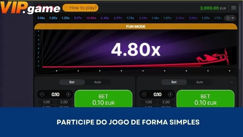Participe do jogo de forma simples