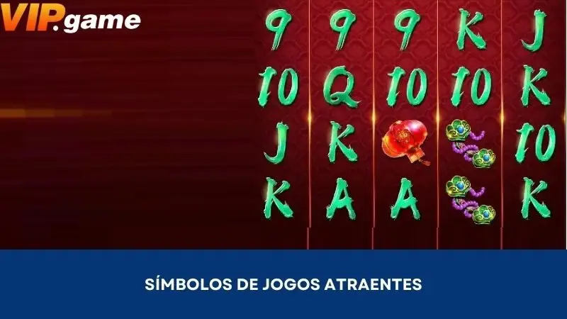 Símbolos de jogos atraentes